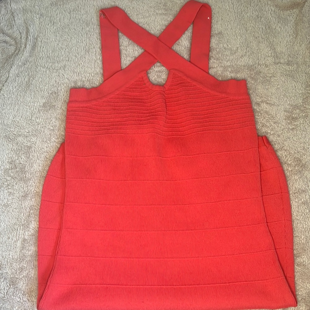 Guess red dress